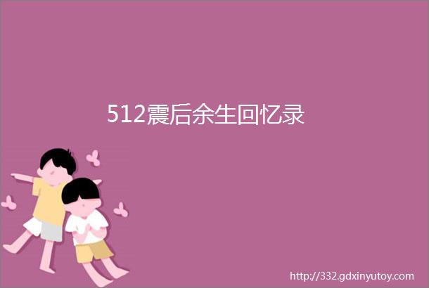 512震后余生回忆录